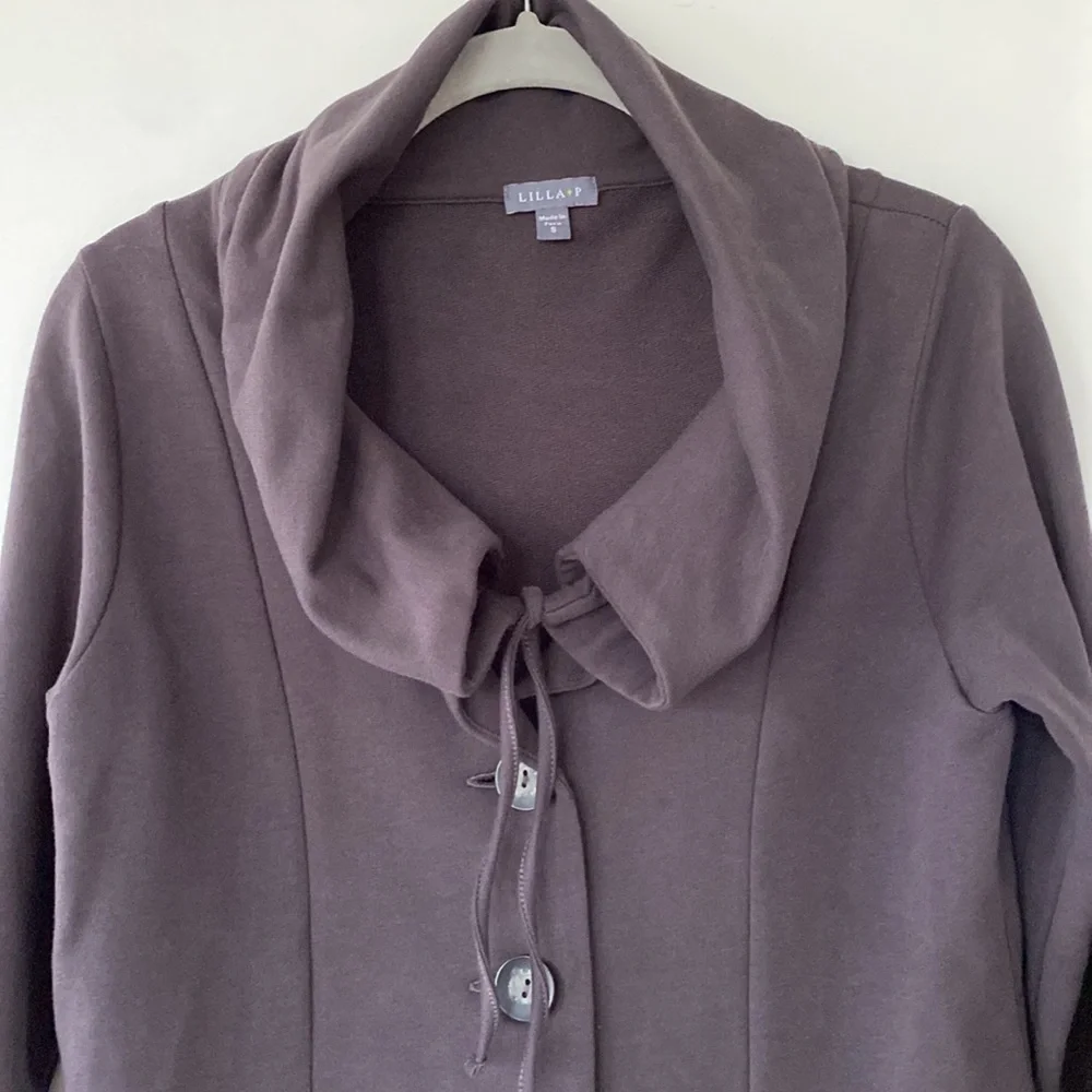 Lila P button up cotton jacket - Picture 7 of 7